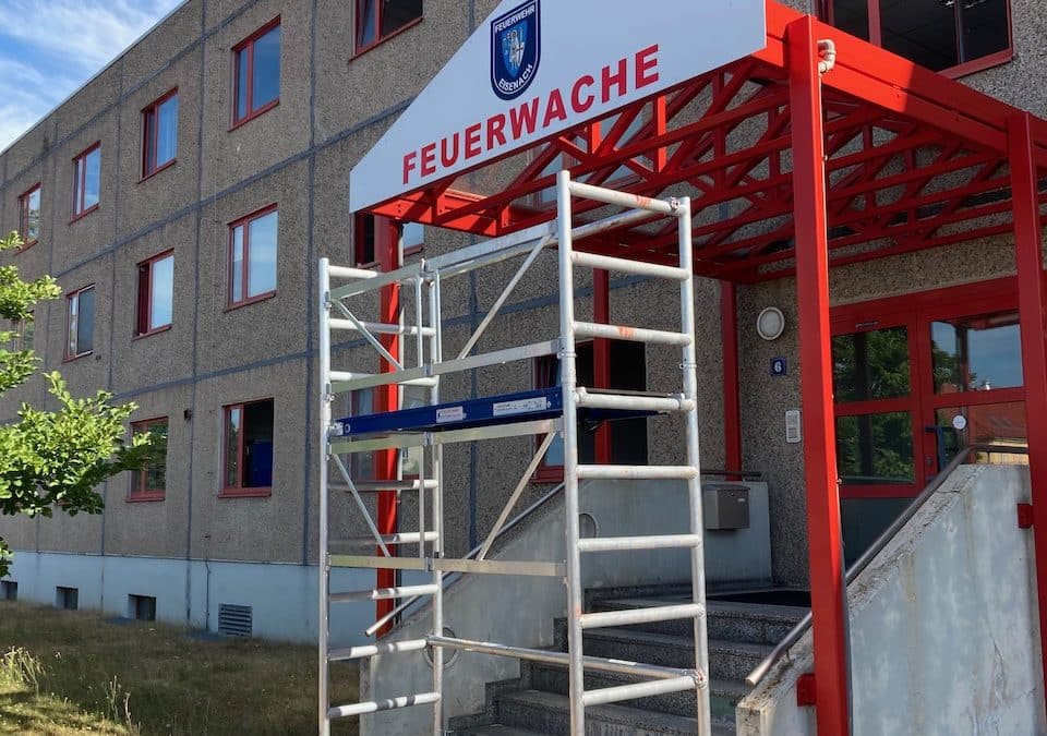 Beschilderung für Eisenacher Feuerwehr