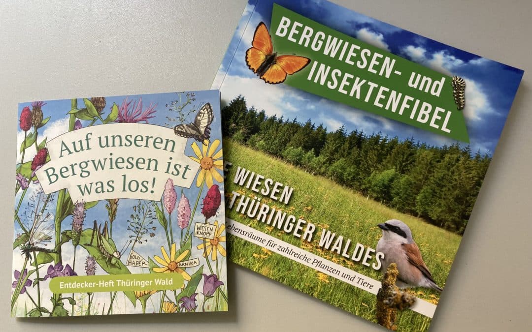 Bergwiesen- und Insektenfibel in neuem Design