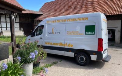 Fahrzeugbeschriftung – Ein neuer Sprinter für den Biolandbetrieb Nordhof